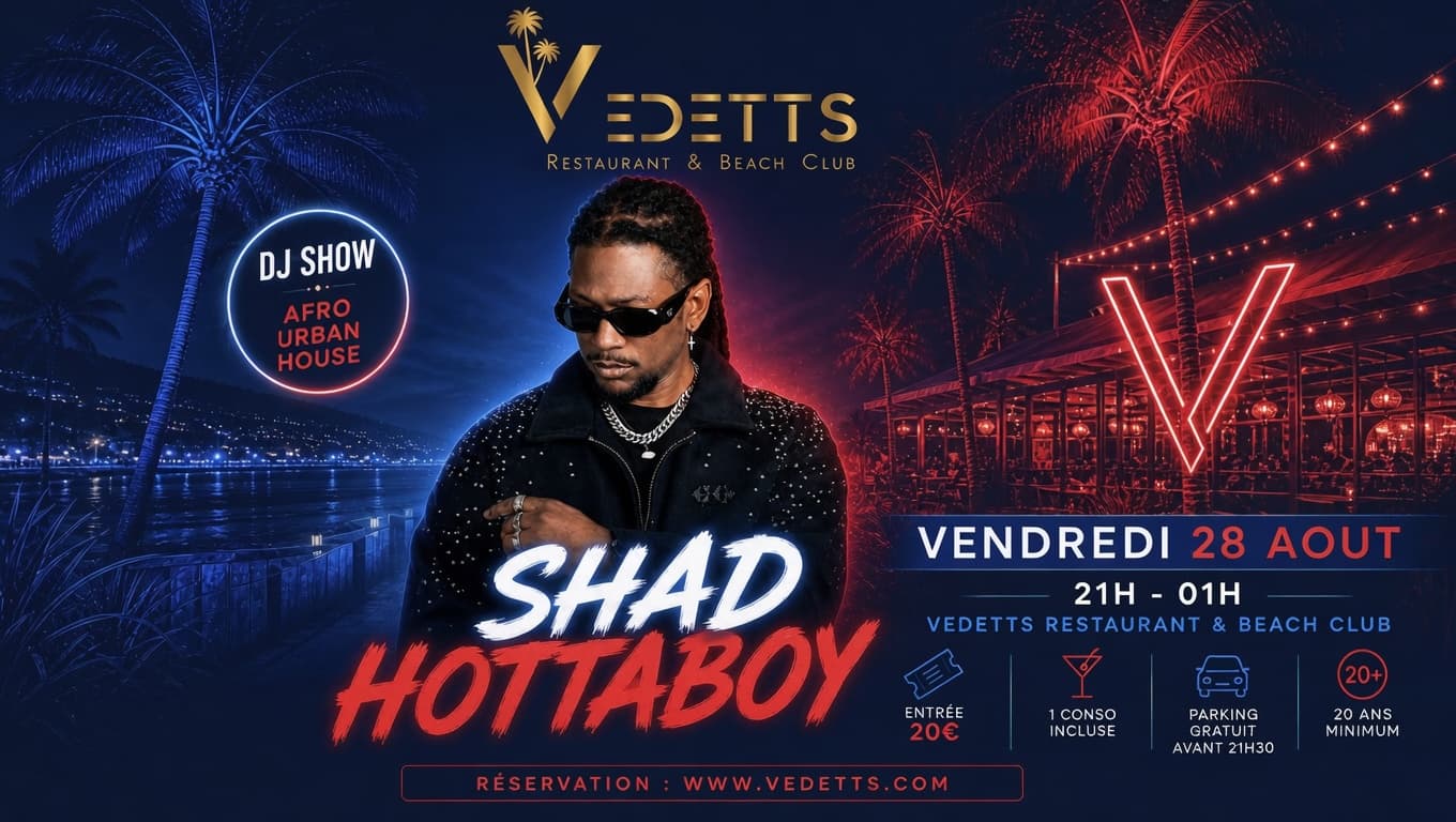 SHAD HOTTABOY - LE PIMENT FRANCAIS AU VEDETTS