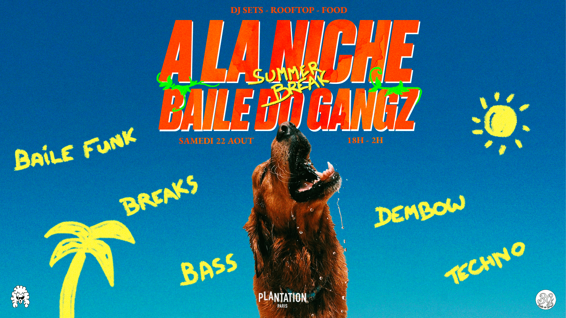 SUMMER BREAK - À LA NICHE x BAILE DO GANGZ