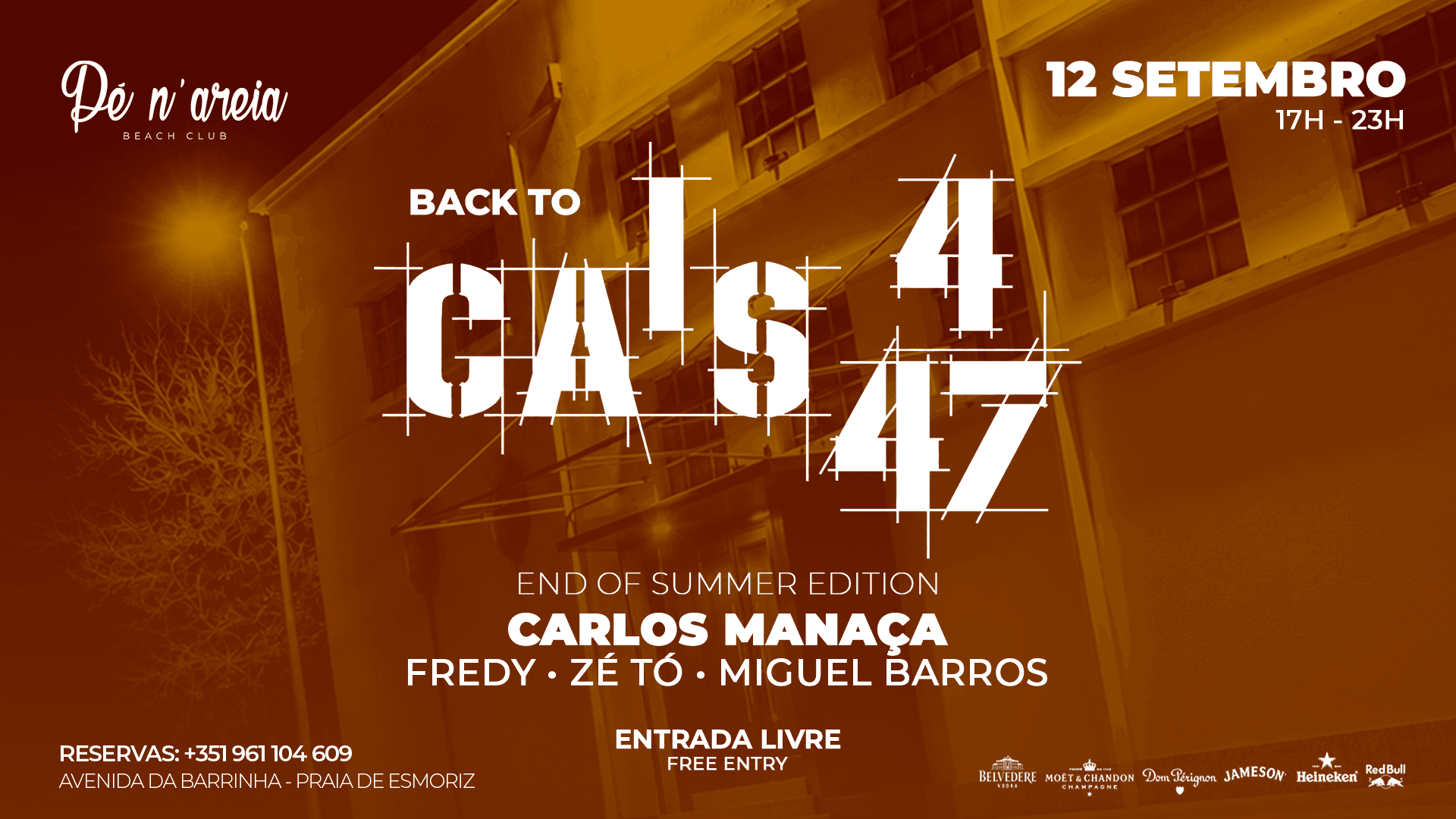 BACK TO CAIS 447 · PÉ N' AREIA