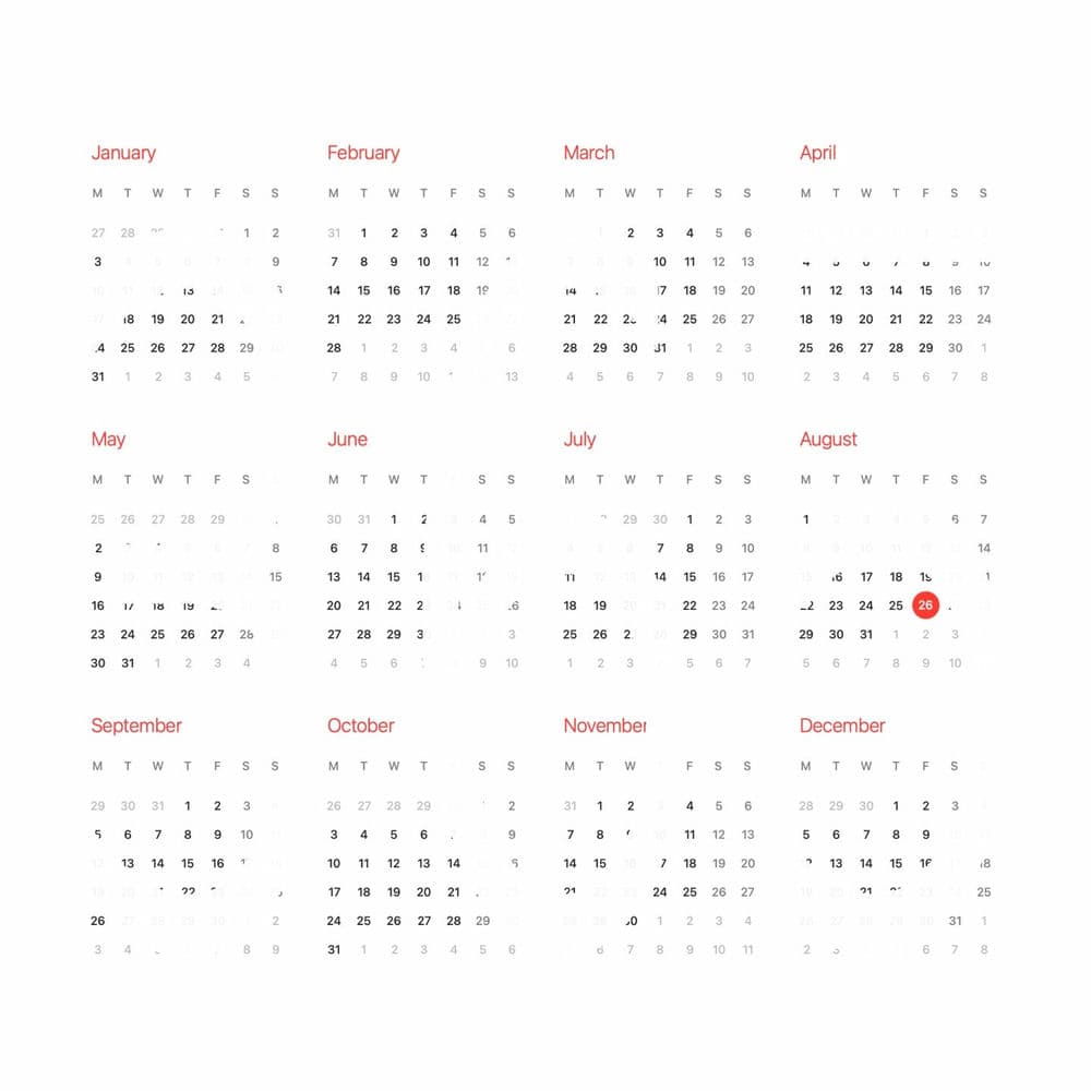 August