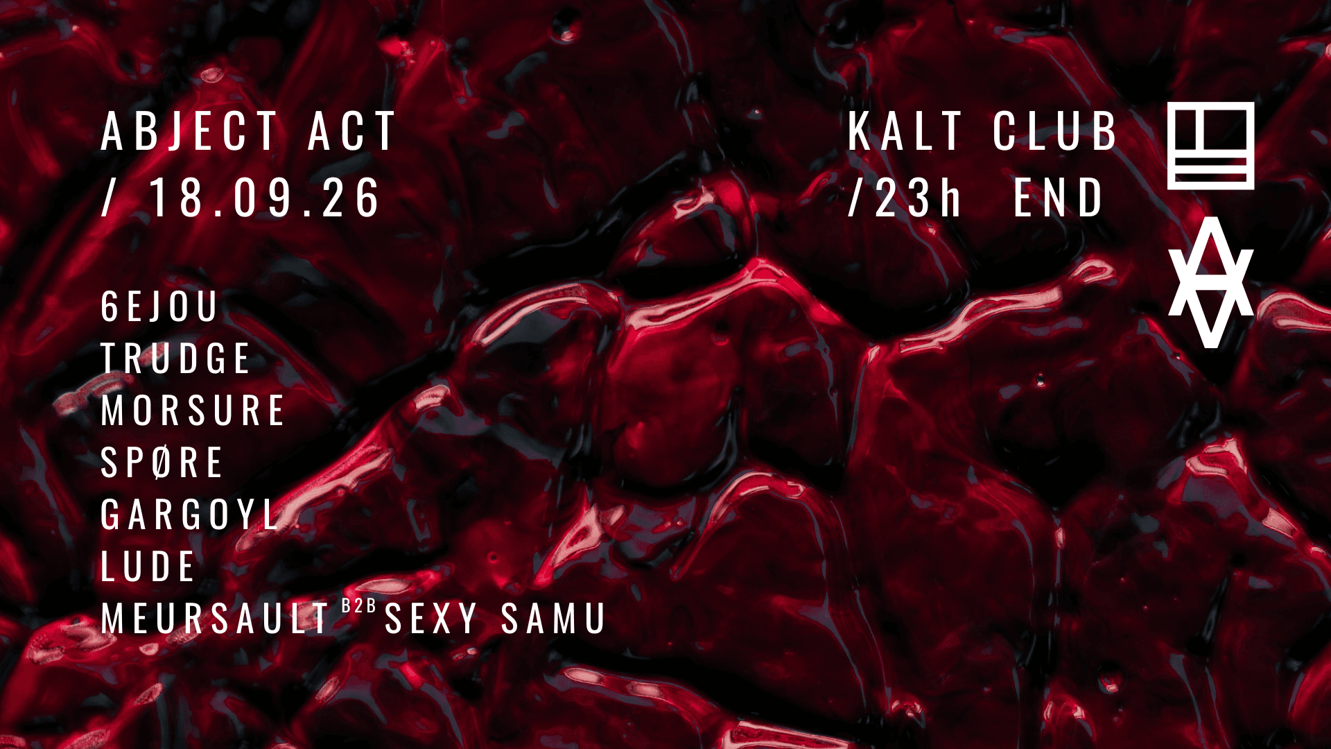 Abject Act x Kalt : 6EJOU - TRUDGE